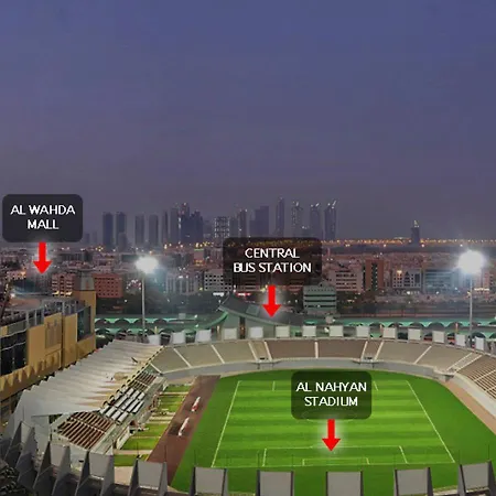 Al Wahda Hostel Abu Dhabi Exterior photo